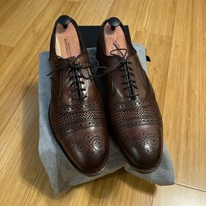 BNIB Allen Edmonds Chili Strand Weaves 10.5D